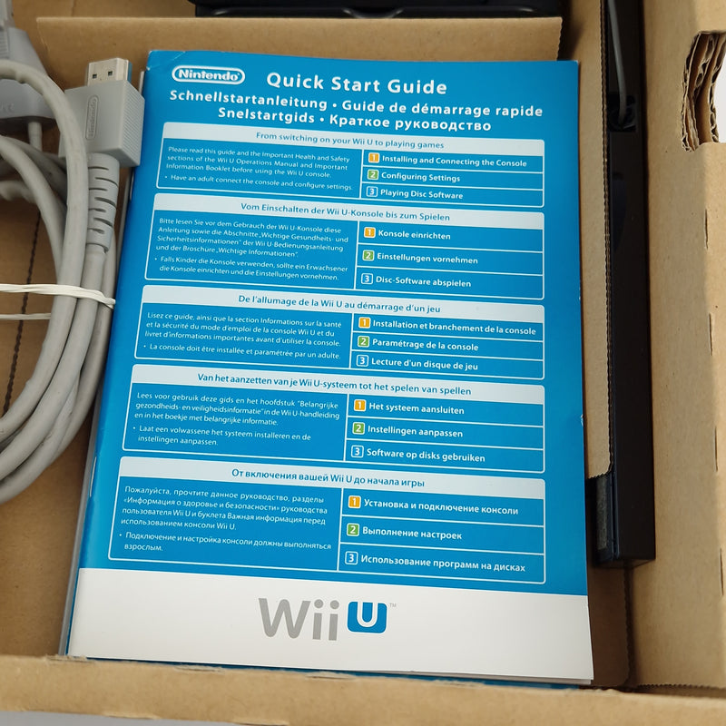 Nintendo Wii U Konsole : Mario Kart 8 Premium Pack 32gb - OVP Pal Console