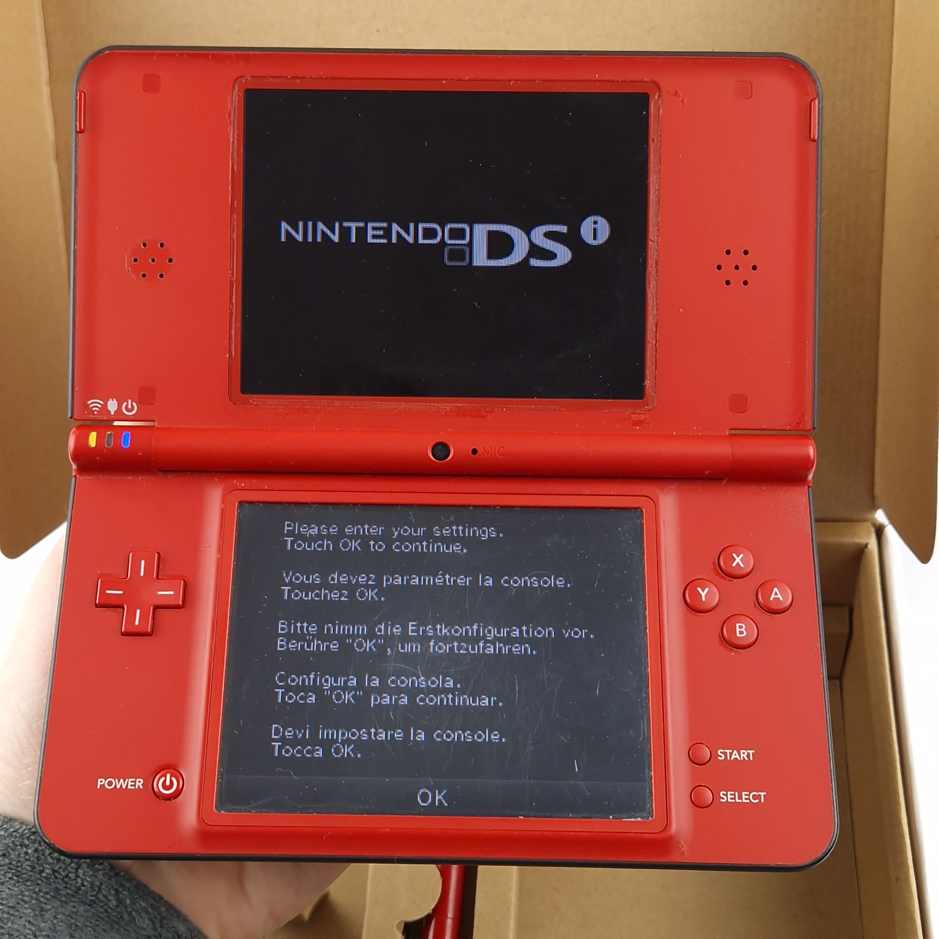 Nintendo DSi XL 25th Anniversary Super Mario Bros Edition Console Co