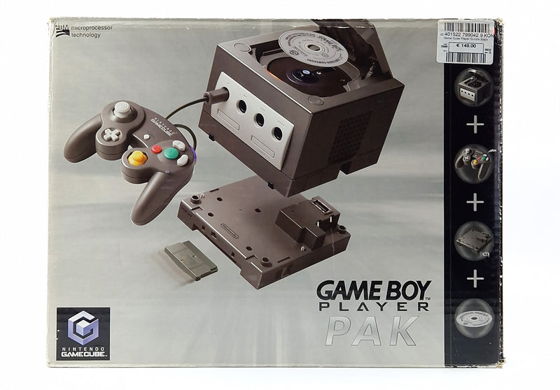 Nintendo Gamecube Konsole : Game Boy Player Pak - Bundle Set OVP - PAL Console