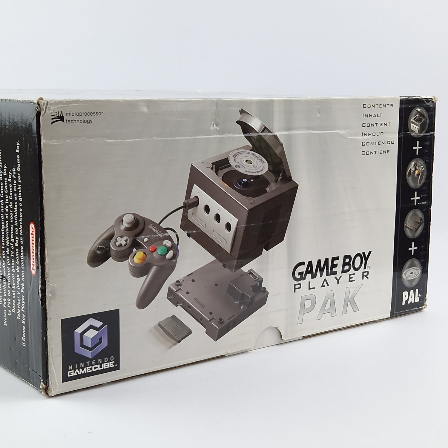 Nintendo Gamecube Konsole : Game Boy Player Pak - Bundle Set OVP - PAL Console