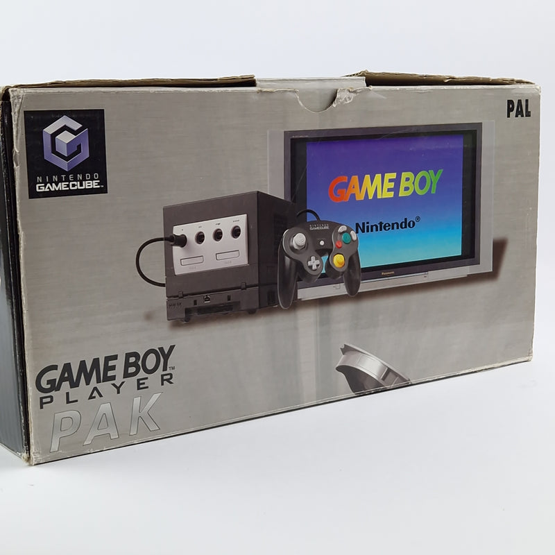 Nintendo Gamecube Console: Game Boy Player Pak - Bundle Set OVP - PAL Console