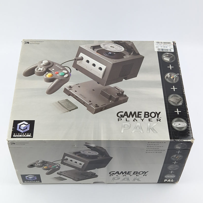 Nintendo Gamecube Konsole : Game Boy Player Pak - Bundle Set OVP - PAL Console