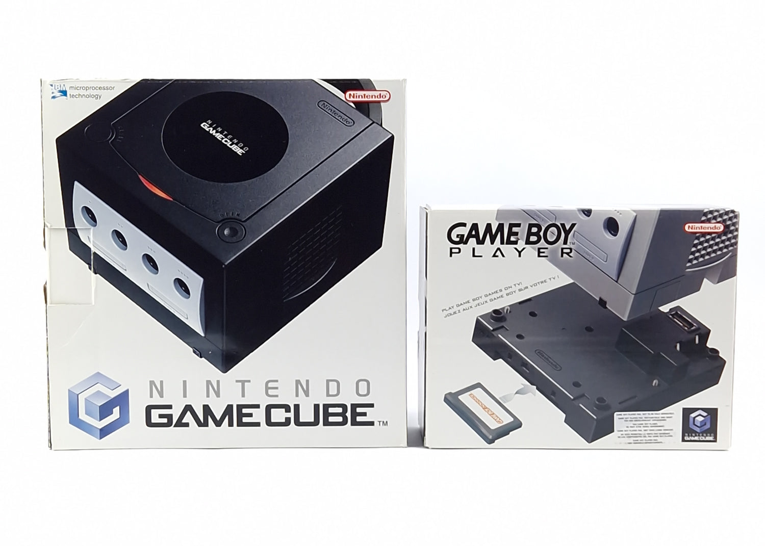 Nintendo Gamecube Konsole : Game Boy Player Pak - Bundle Set OVP - PAL Console