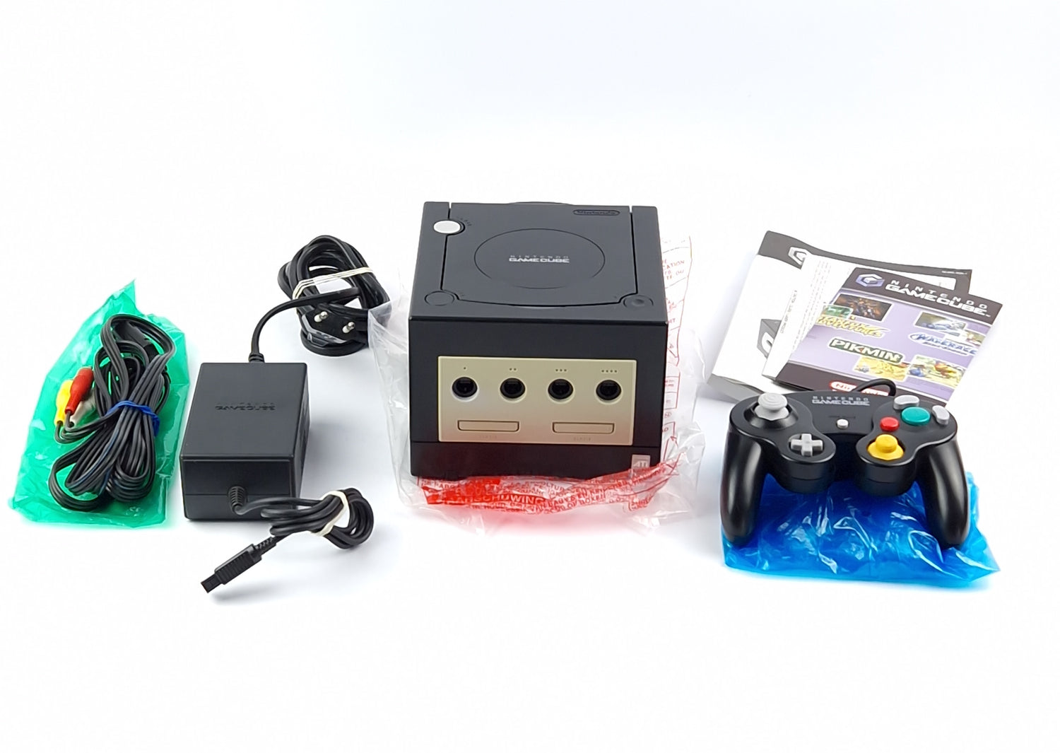 Nintendo Gamecube Console: Game Boy Player Pak - Bundle Set OVP - PAL Console