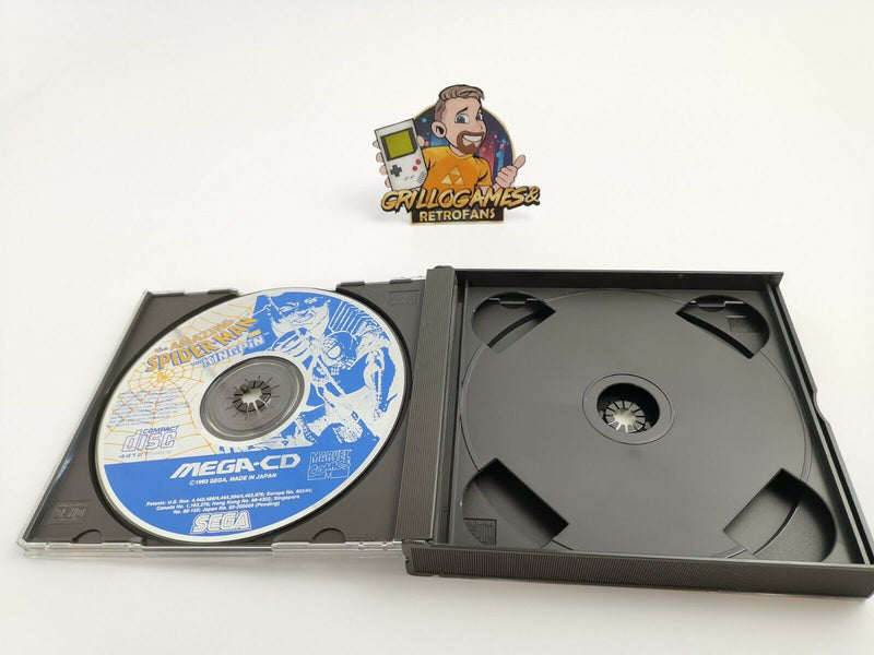 Sega Mega CD Spiel " The Amazing Spider-Man vs. The Kingpin "  MegaCD | MC | Ovp
