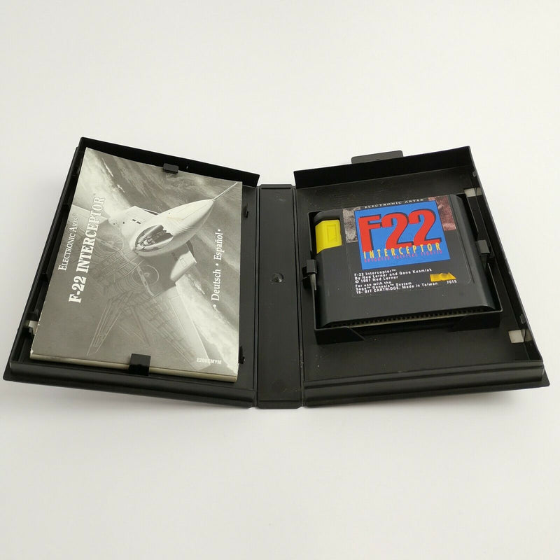 Sega Mega Drive Spiel " EA Air Force F22 Interceptor " MD MegaDrive | OVP | PAL