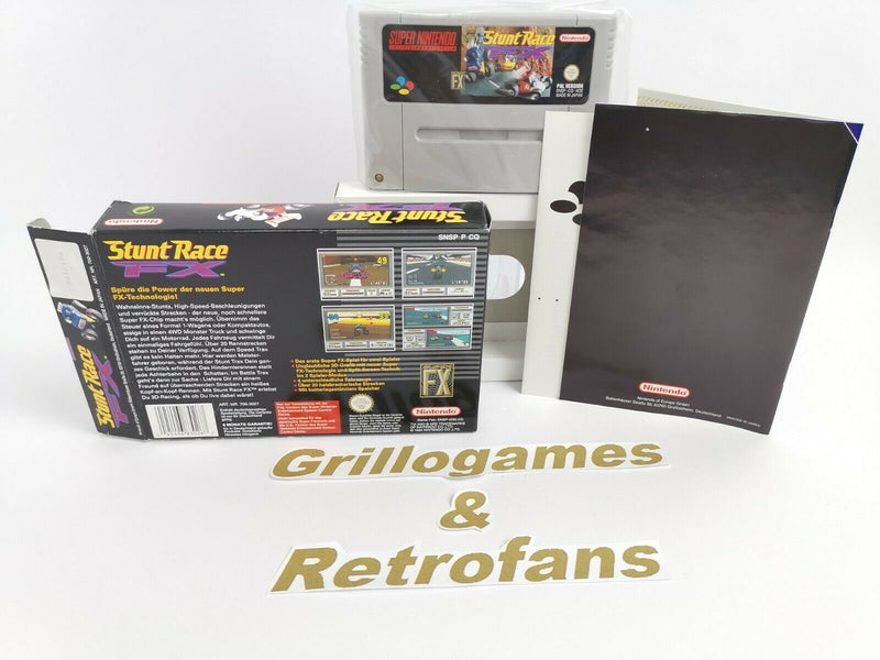 Super Nintendo Spiel | " Stunt Race FX " | Snes | Ovp