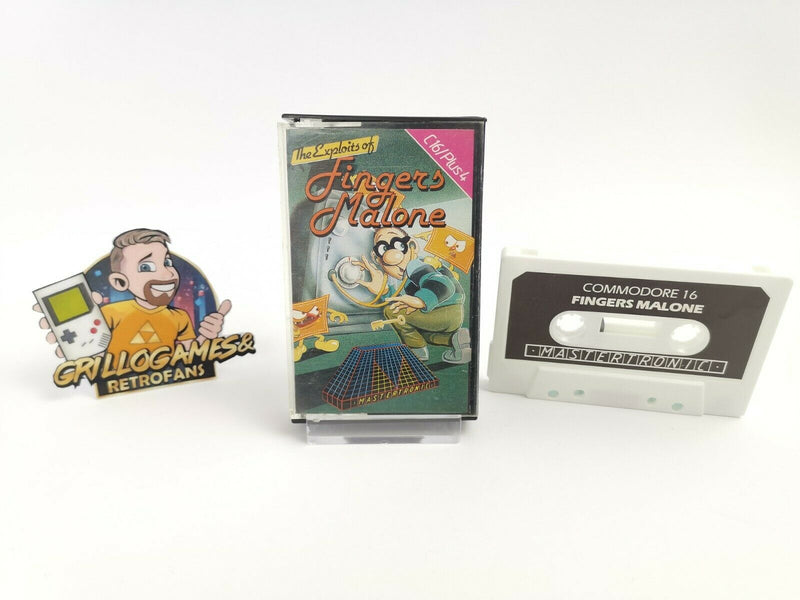 Commodore C16 / Plus 4 Spiel " Fingers Malone " Commodore-16