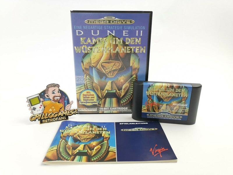 Sega Mega Drive Spiel " Dune II 2 Kampf um den Wüstenplaneten " Pal | Ovp | MD