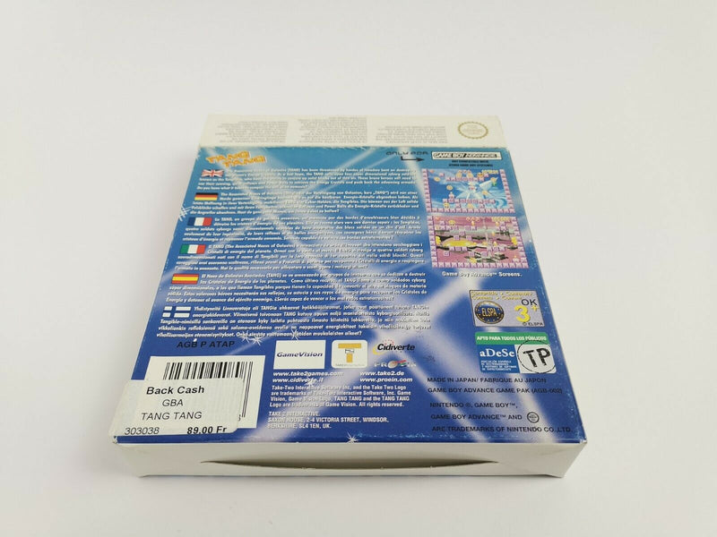 Nintendo Gameboy Advance Spiel " Tang Tang " Game Boy GBA | OVP | PAL EUR