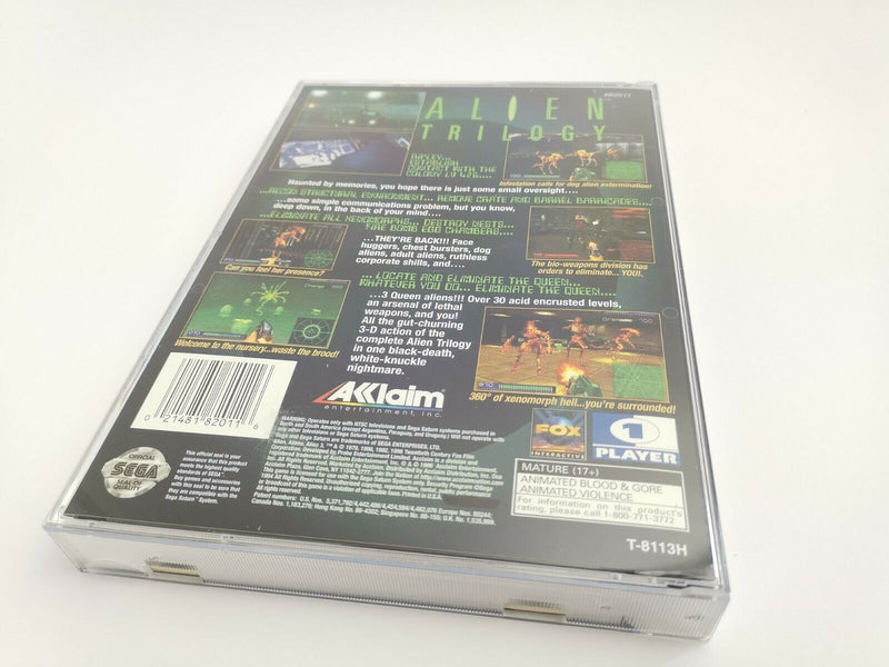 Sega Saturn Spiel " Alien Trilogy " Ntsc | Ovp | SegaSaturn Ss