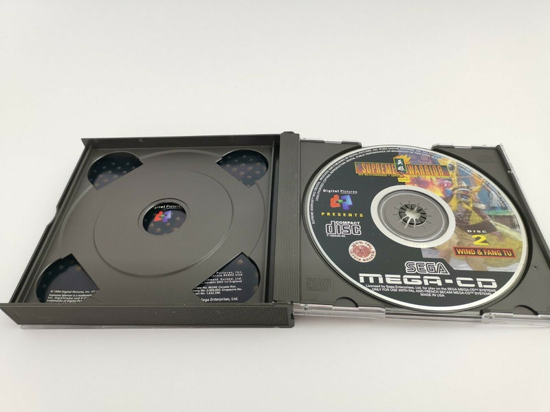 Sega Mega CD game "Supreme Warrior" MegaCD | MC | Original packaging | Pal