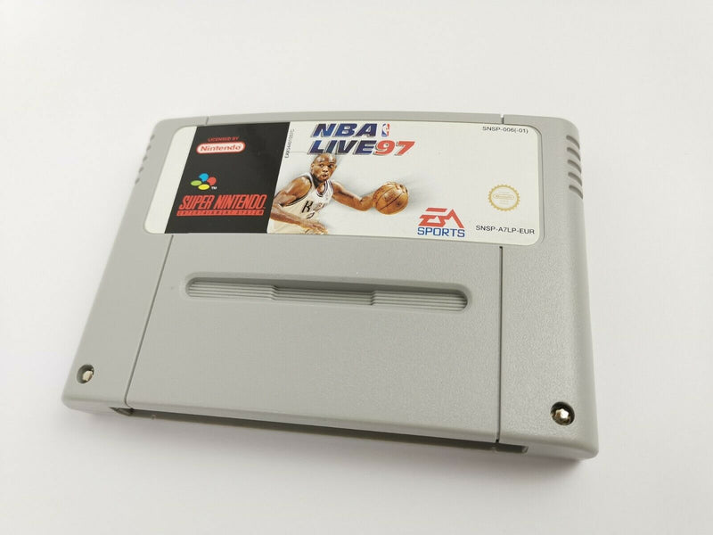 Super Nintendo Spiel " NBA Live 97 " SNES | Ovp | Pal | EUR Basketball