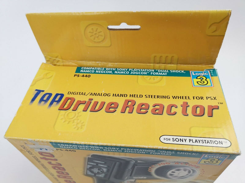 Sony Playstation 1 Controller " Top Drive Reactor " Gamepad | Logic 3 | Ps1 NEU