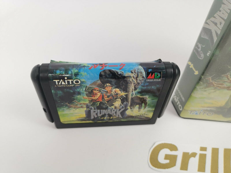 Sega Mega Drive game "Runark" | Original packaging | Sega Megadrive MD