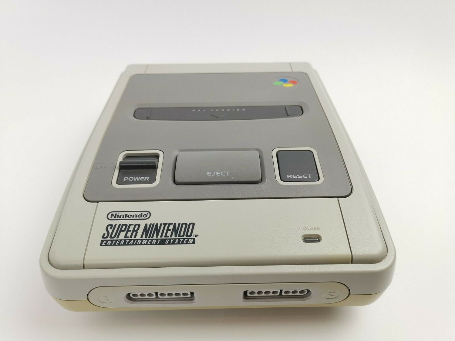 Super Nintendo SNES console, 1 controller, Super Mario World & connection cable