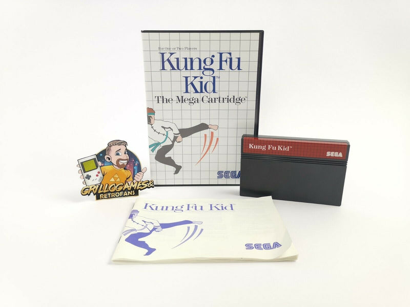 Sega Master System game "Kung Fu Kid" MasterSystem | Original packaging | PAL | KungFu