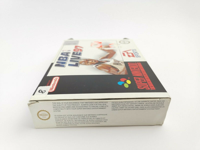 Super Nintendo Spiel " NBA Live 97 " SNES | Ovp | Pal | EUR Basketball