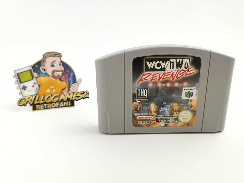 Nintendo 64 Spiel " WCW nWo Revenge Wrestling " N64 | Modul | PAL NOE