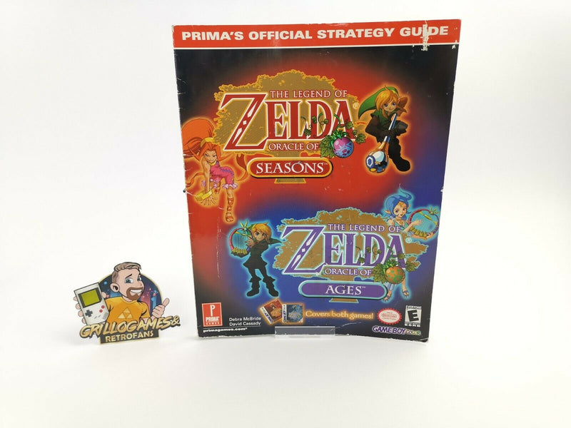 Nintendo Gameboy Color Strategy Guide "Legend of Zelda Oracle of Ages & Seasons"