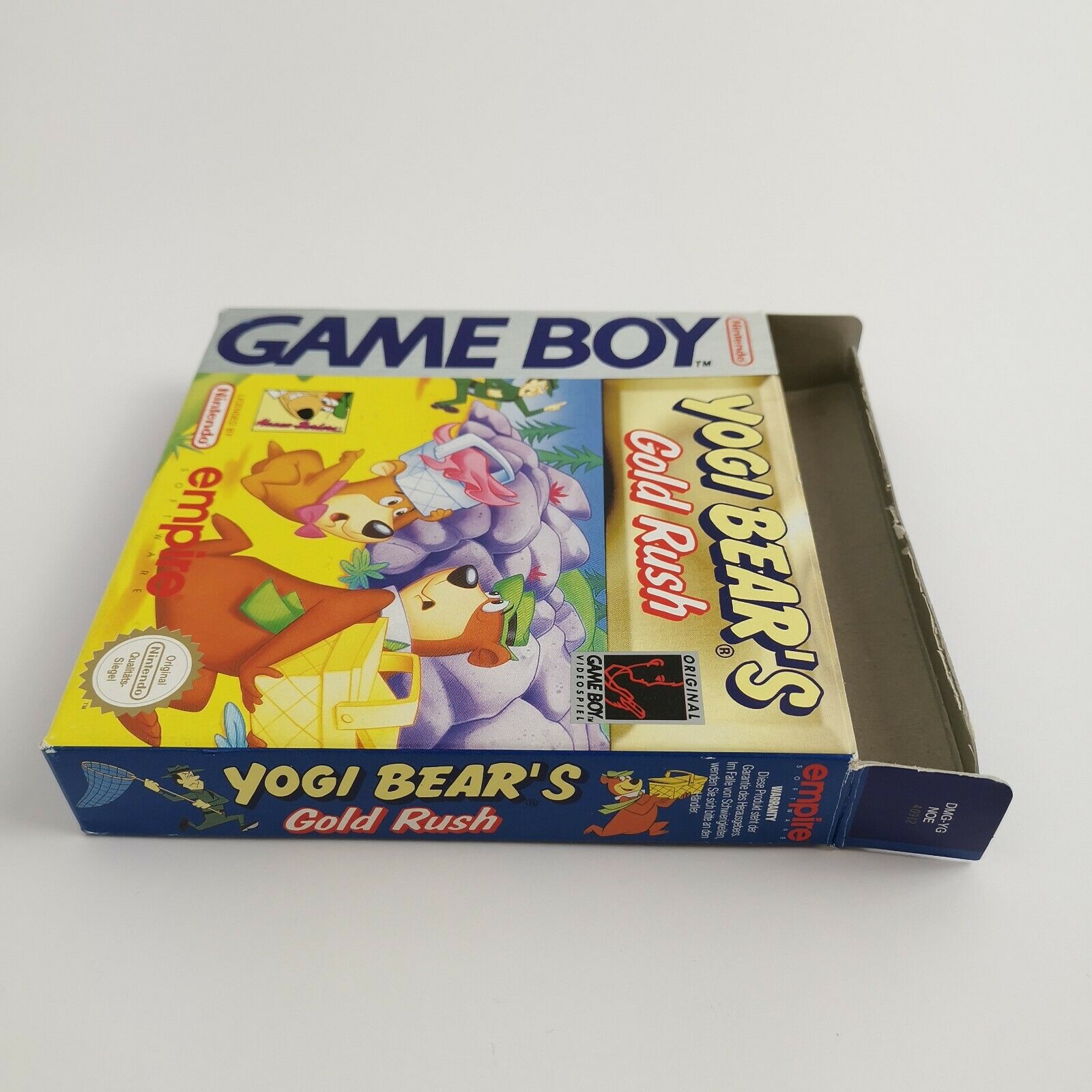 Nintendo Gameboy Classic Game "Yogi Bears Gold Rush" Game Boy | OVP PAL NOE