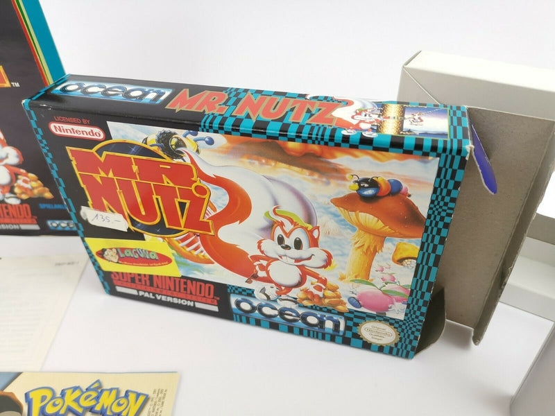 Super Nintendo Spiel " Mr. Nutz " Snes | Ovp | Pal