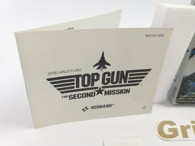 Nintendo Entertainment System " Top Gun The Second Mission " NES | Ovp | Pal
