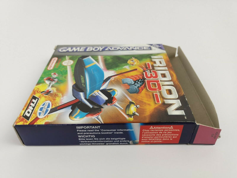 Nintendo Gameboy Advance Spiel " Iridion 3D " Game Boy GBA | OVP | PAL EUR