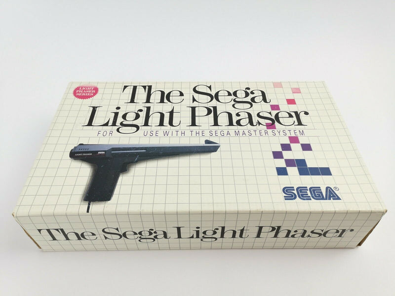 Sega Master System Controller "The Sega Light Phaser" Lightgun | Original packaging | PAL