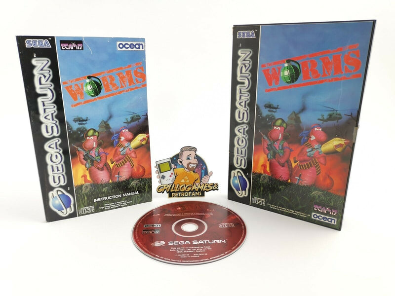 Sega Saturn Spiel " Worms " Ss SegaSaturn | OVP | PAL