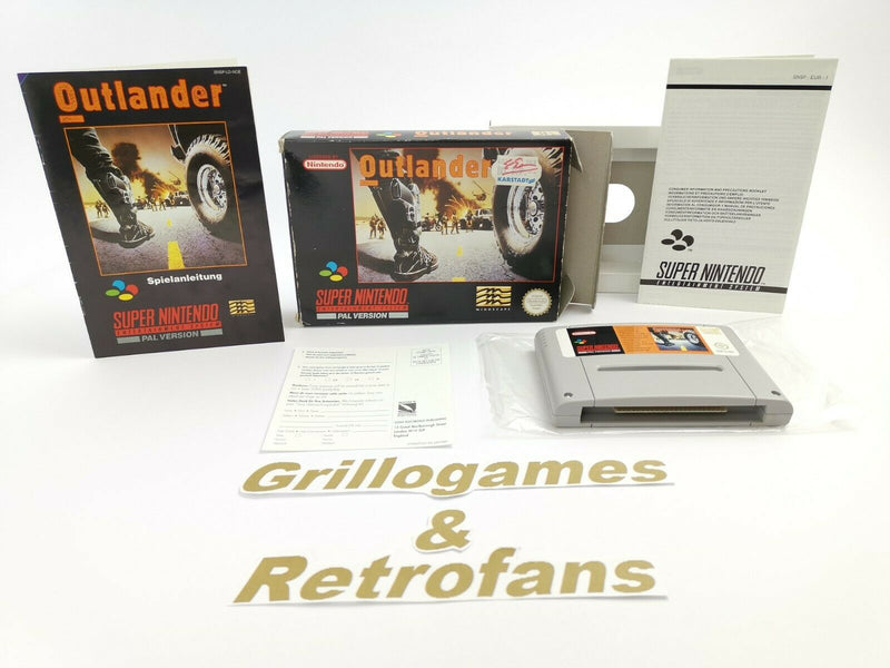 Super Nintendo Spiel " Outlander " Snes | Ovp | Pal | CIB