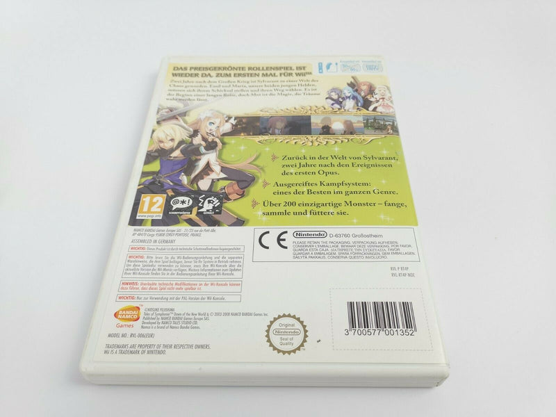 Nintendo Wii Spiel " Tales of Symphonia Dawn of the World " Wii U | OVP | PAL *