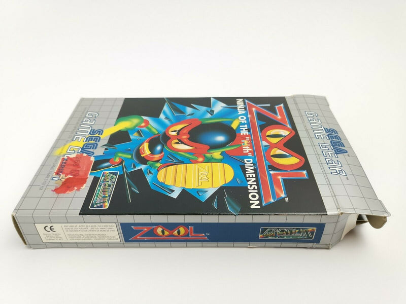 Sega Game Gear game "ZOOL" GameGear | Original packaging | Pal