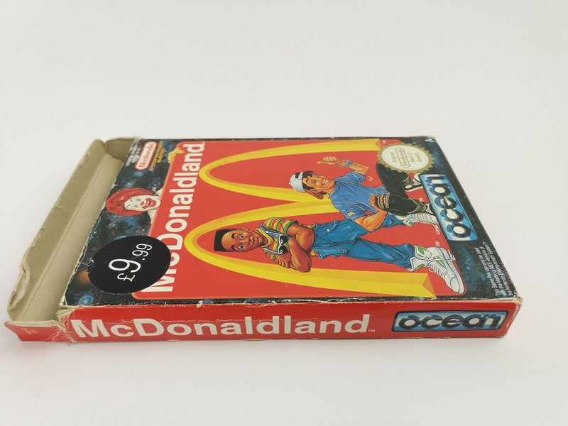 Nintendo Entertainment System game "MC Donaldland" NES | Original packaging | PAL-A UKV