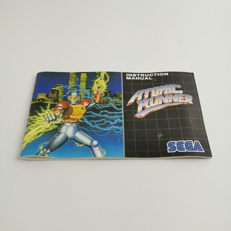Sega Mega Drive game "Atomic Runner" MD MegaDrive | Original packaging | PAL 16-bit cartridge