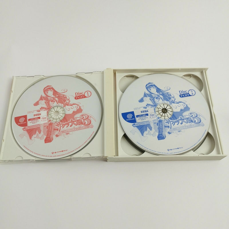 Sega Dreamcast game "Sakura Wars 3" DC | Original packaging | NTSC-J Japan