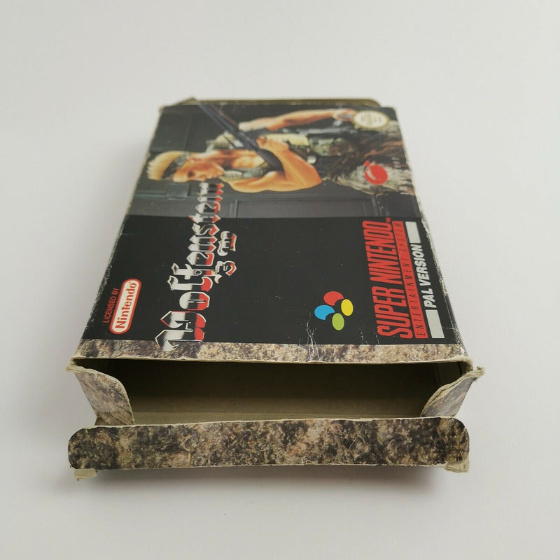 Super Nintendo game "Wolfenstein 3D" SNES | Original packaging | PAL version UKV