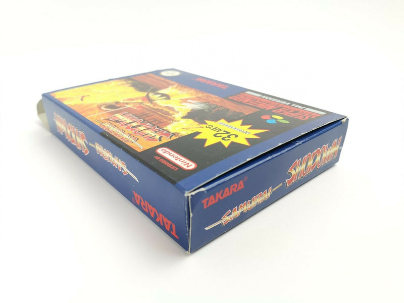 Super Nintendo game "Samurai Shodown" original packaging | Pal | Snes