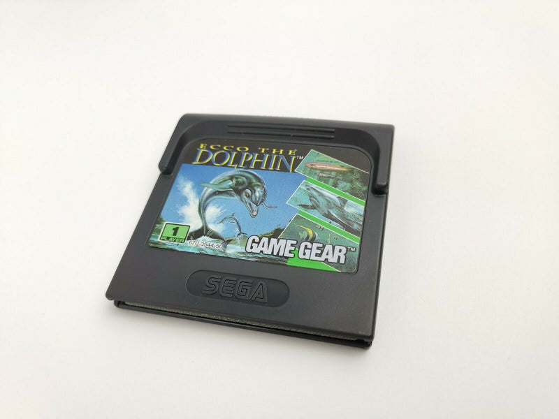 Sega Game Gear Spiel " Ecco The Dolphin " Pal | Ovp | GameGear