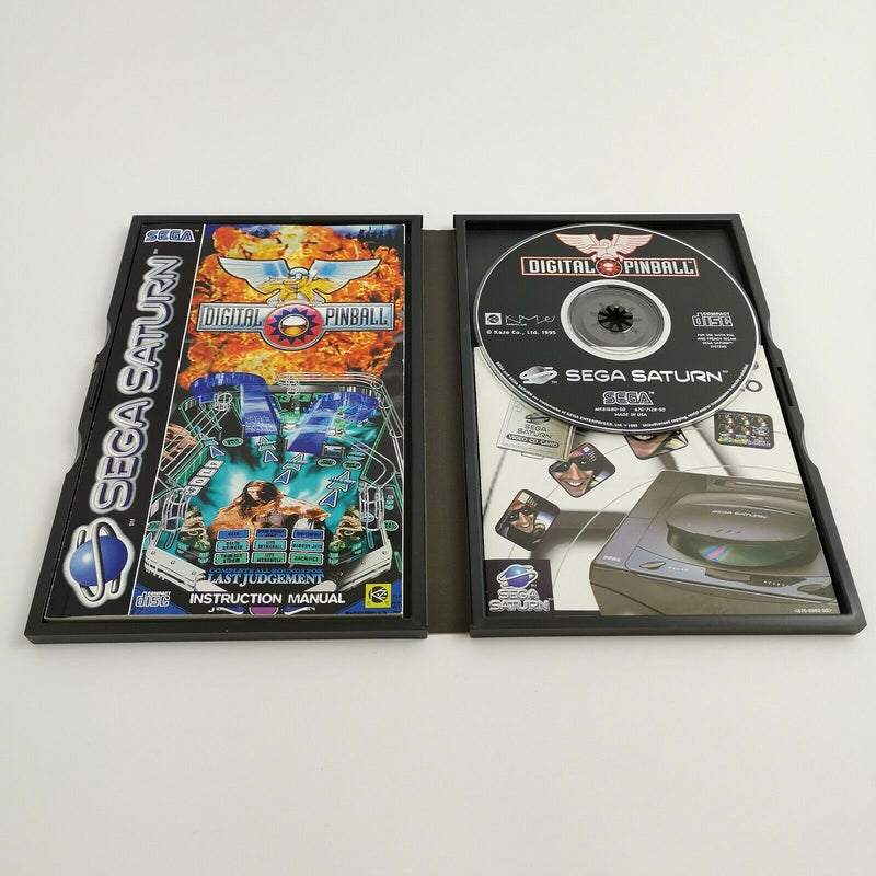 Sega Saturn game "Digital Pinball" SegaSaturn | PAL | Original packaging