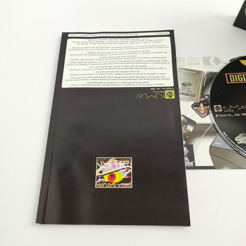 Sega Saturn game "Digital Pinball" SegaSaturn | PAL | Original packaging