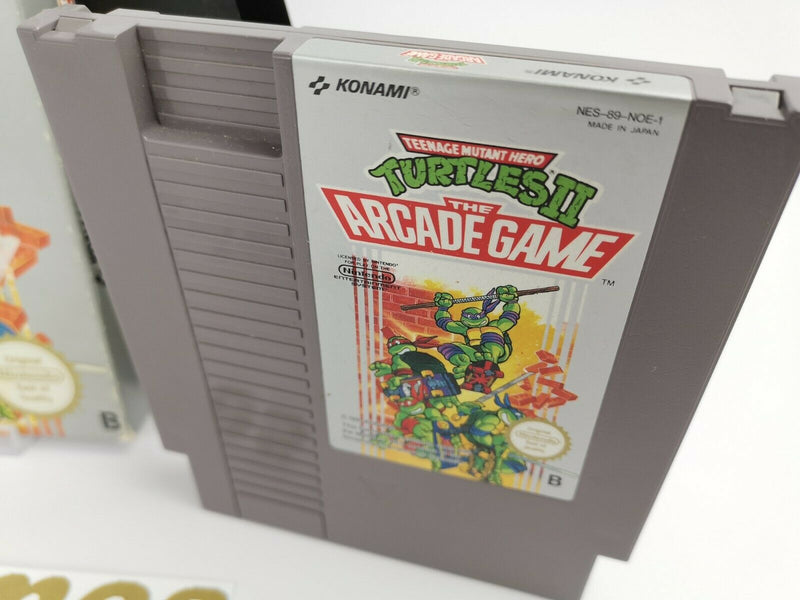 Nintendo Entertainment System " Turtles II 2 The Arcade Game " | NES | Ovp |