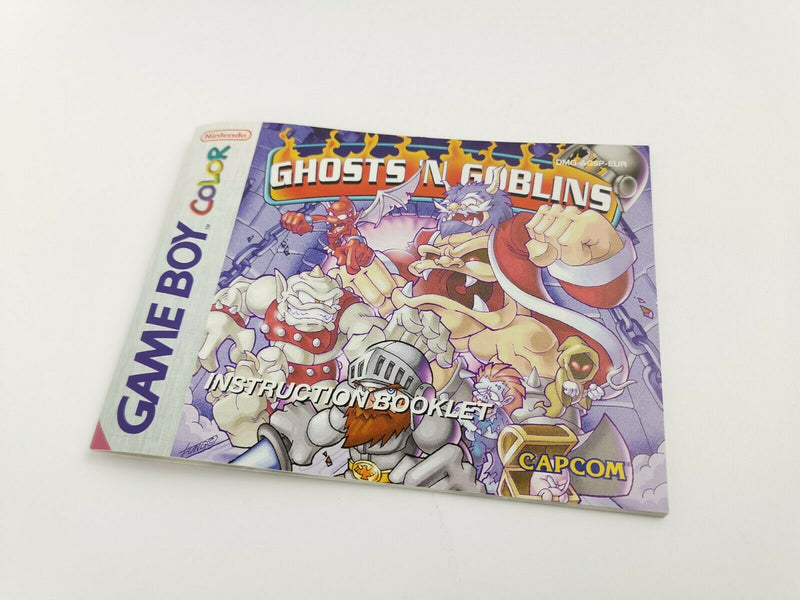 Nintendo Gameboy Color Spiel " Ghosts N Goblins " GBC Game Boy | OVP | PAL EUR
