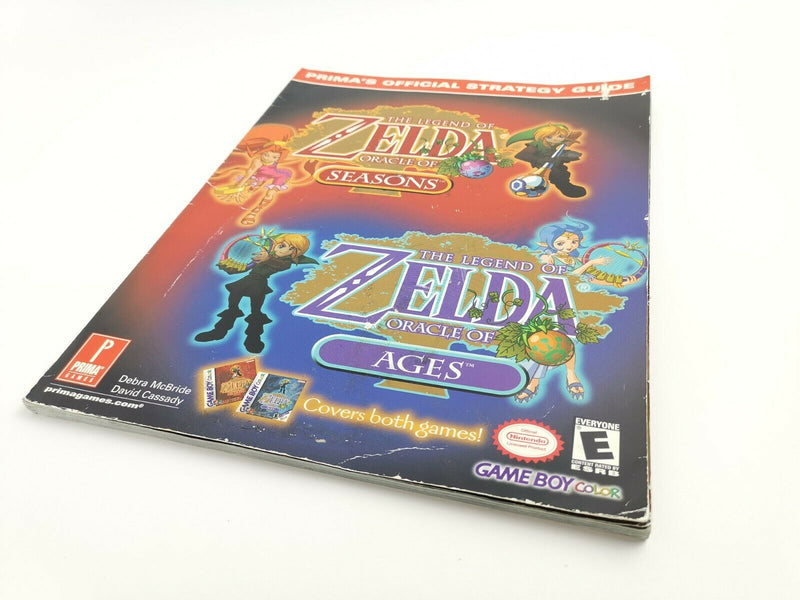 Nintendo Gameboy Color Strategy Guide "Legend of Zelda Oracle of Ages & Seasons"