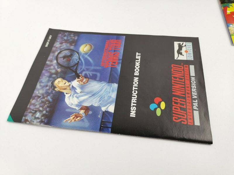 Super Nintendo game "International Tennis Tour" Snes | Original packaging | Pal | UKV