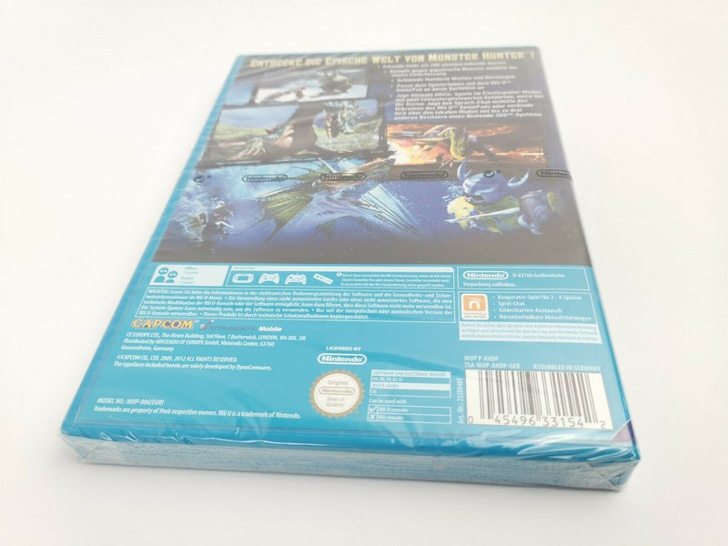 Nintendo Wii U Spiel " Monster Hunter 3 Ultimate "NEU NEW Sealed dt. Erstauflage