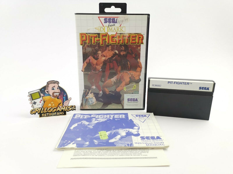 Sega master System Spiel " Pit-Fighter " Ovp | Pal