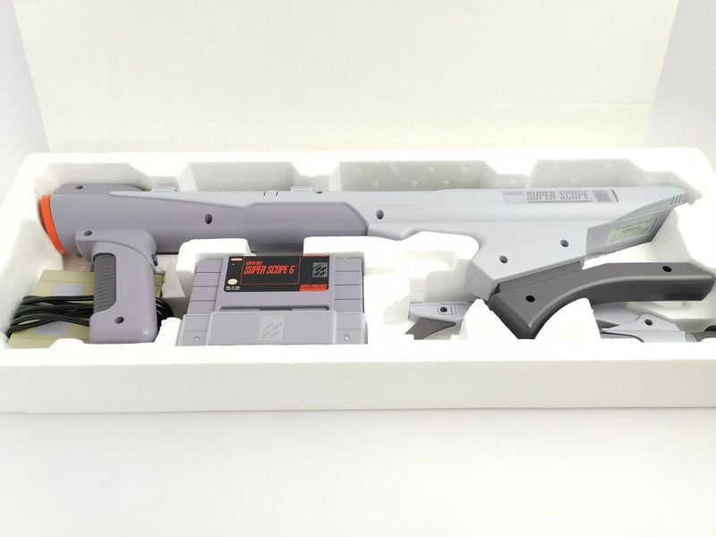 Super Nintendo Spiel " Super Nes Super Scope 6 " | Snes | Ovp | NTSC