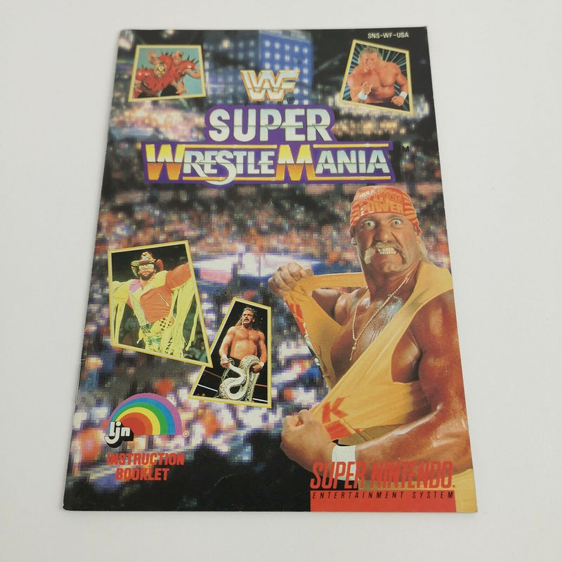 Super Nintendo game "Super Wrestle Mania" SNES | Module | NTSC-U/C USA