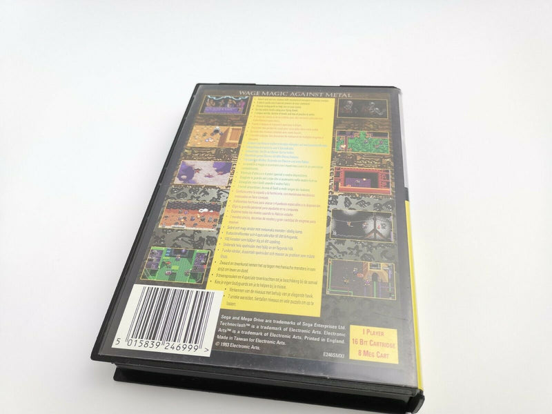 Sega Mega Drive game "Techno Clash" | Pal | Original packaging | Sega MD MegaDrive
